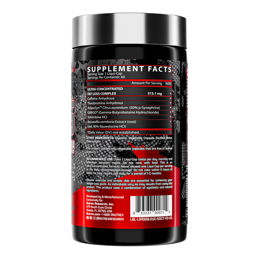 Fat Burn Lipo 6 Black Ultra