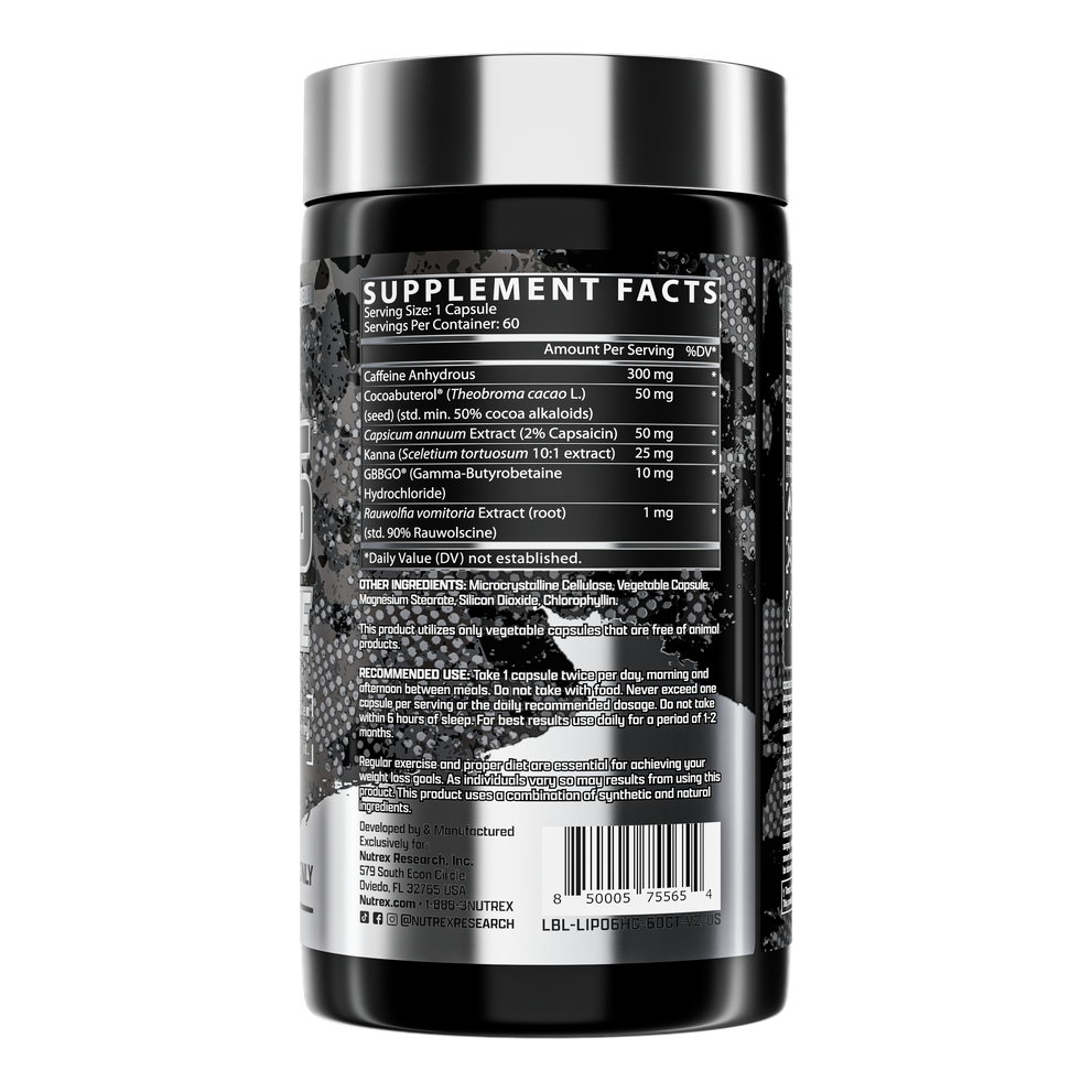 Fat Burn Lipo 6 Hardcore