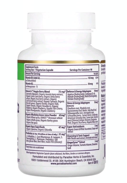 Vitamin K2+D3 Super Food