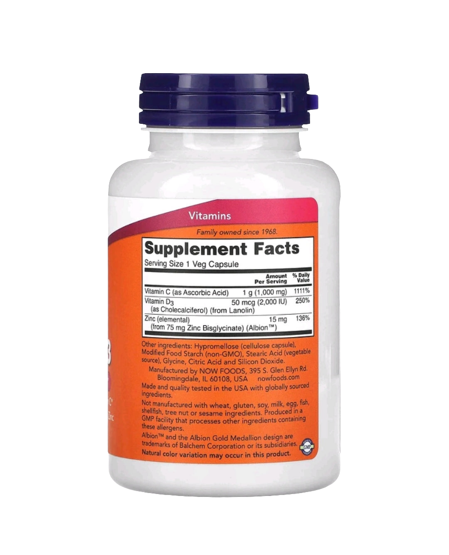 Vitamin C & Zinc & D3