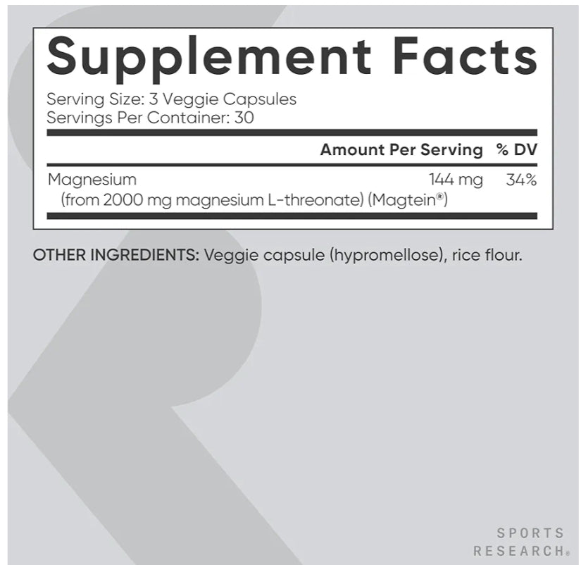 Magnesium L-Theronate