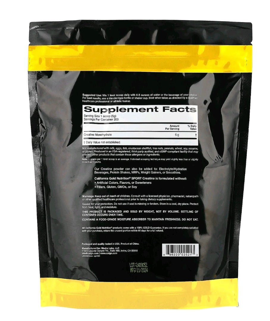 Creatine Monohydrate