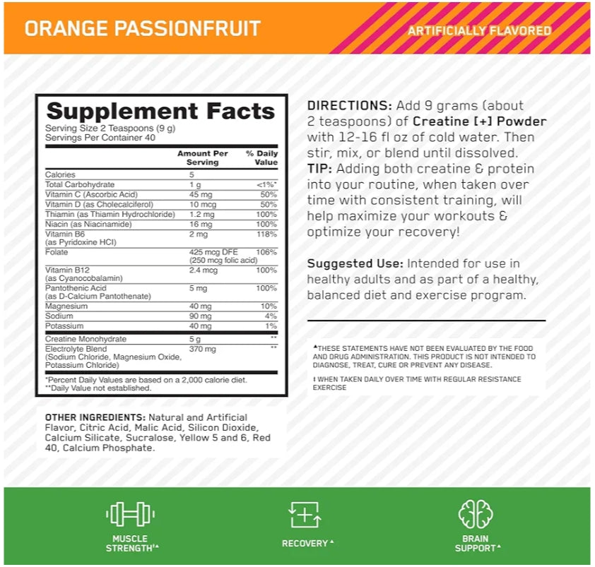 Creatine + Electrolyte