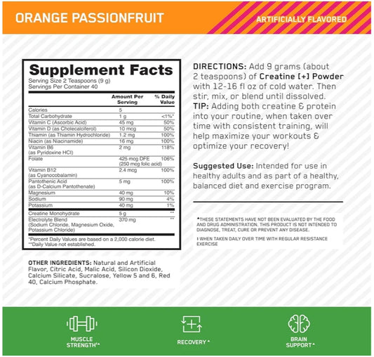 Creatine + Electrolyte