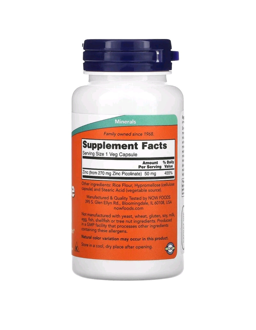 Zinc Picolinate 50MG