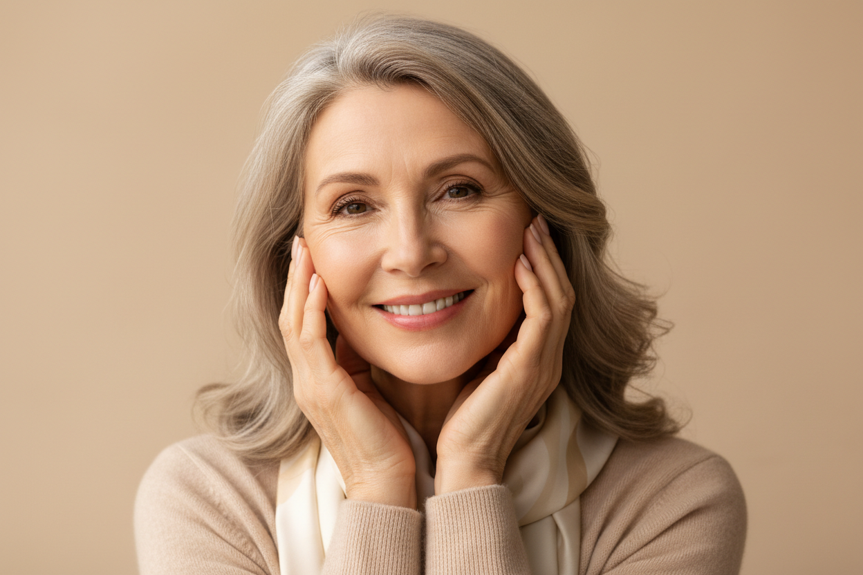 Anti aging picture woman 