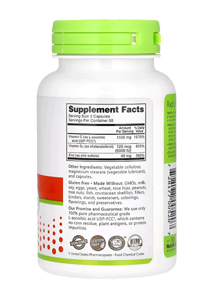 Vitamin C & Zinc & D3