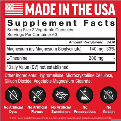 Magnesium glycinate + L-Theanine