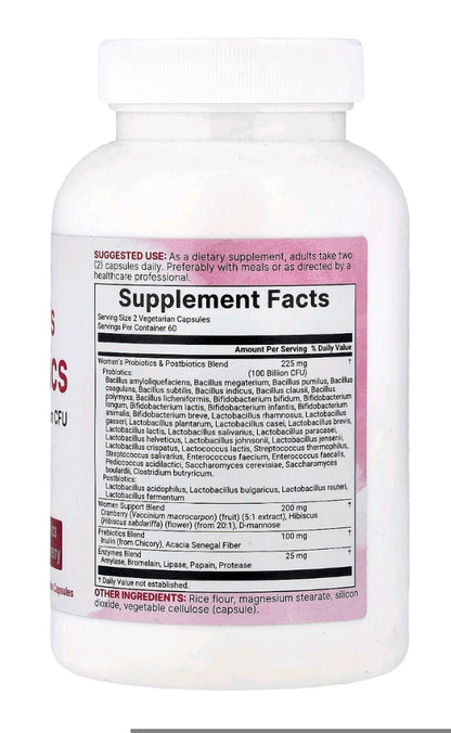 Woman Probiotic (100 Billion)♀️
